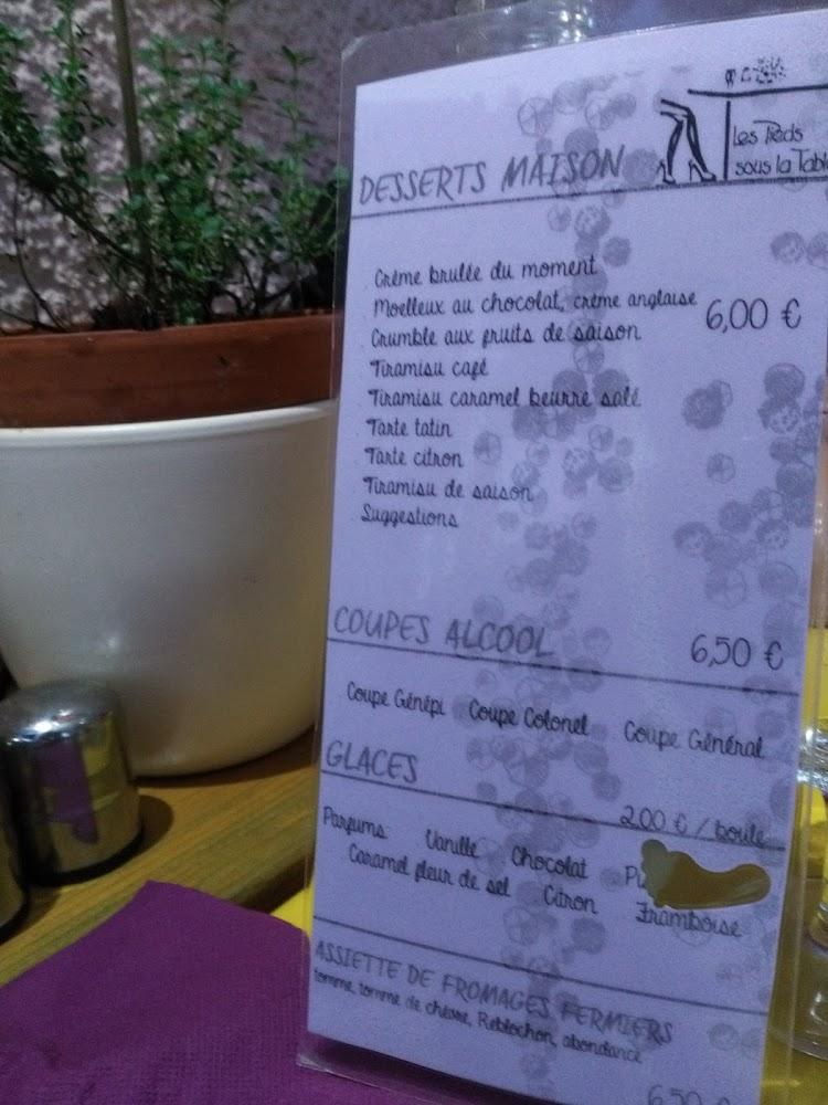 Les Pieds sous la Table - Traiteur à emporter - Menu Image 2